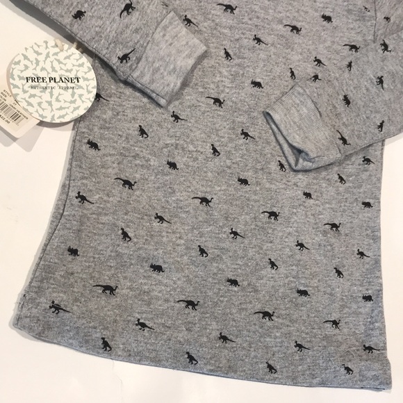 Free Planet Dinosaur Shirt Boys Size 3T NWT - Picture 11 of 12